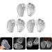 15 Pairs Forefoot Cushions - Transparent Gel Toe Pads for Sandals & Heels | Foot Protection Insoles & Slipper Pads - Buy Online on GoSupps.com