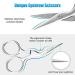 NEWEST Silver Eyebrow Tweezers and Brow Shaping Scissors - Buy Online on GoSupps.com