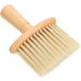 Neck Duster Brush Wooden Handle Haircut Neck Duster Brush For Barber Shop Hairstylist Broken Hair Sweep Brush for for Face and Neck - Buy Online on GoSupps.com