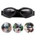 Pedomus dogs sunglasses of adjustable straps for UV sun glasses waterproof protection for small and medium dogs black 1. black
