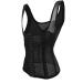 JTLB Breathable Body Shape Waist Trainer for Women - Slimming Corset in Black for Perfect Body Shaping - Buy Online on GoSupps.com