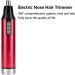 Nose Hair Trimmer & Ear Hair Shaver - Men's Eyebrow Razor for Personal Care | Best Grooming Tool - Buy Online on GoSupps.com
