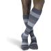 Sigvaris Men's Microfiber Patterns 183 Calf Compression Socks 15-20mmHg - Graphite Argyle (11-14) - Buy Online on GoSupps.com