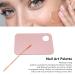 Buy Makeup Palette - Stainless Steel Mixing Plate with Spatula for Nail Art & Cosmetics | International Shipping - Buy Online on GoSupps.com