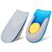 Height Increase Insole Heel Lift Inserts Invisible TPE Half Increased Heel Shoe Lifts for Women 3.5cm 3.5cm (1.37 in)