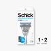 Schick Hydro 5 Sense Hydrate Razor for Men - 1 Handle, 2 Refills - Shock Absorb Technology - Buy Online on GoSupps.com