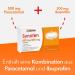 Synofen from Ratiopharm - Fast & Strong Pain Relief with Paracetamol & Ibuprofen | 10 Film Tablets for Effective Tolerance - Buy Online on GoSupps.com