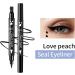 Pen Eye Liner Stencil | Black Eye Liner Liquid Pencil Eye Liners - Double-Headed Eye Liner Pen Long-Lasting Liquid Liner with Eye Makeup Stencil Cat Eye Winged Eye Liner - Buy Online on GoSupps.com