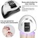 Nail Lamp 280W Gel Nail Lamp Nail Dryer UV Lamps for Gel Nails LED Nail Lamp with Automatic Sensor / 4 Timer Setting Home and Salon - Buy Online on GoSupps.com