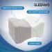 Sleepavo Knee Pillow for Side Sleepers - Sciatica, Leg, Lower Back, and Hip Pain Relief - Memory Foam Leg Pillow for Sleeping - Buy Online on GoSupps.com