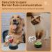 Buyvikay Set of 5 Color Dog Buttons with Rubber Mat - Communicate with Your Pet! Dog Speaking Buttons & 50 Stickers for Training - Buy Online on GoSupps.com