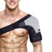 Shoulder Brace for Women and Men | Adjustable Compression Rotator Cuff Support | for Arthritis | Injury Prevention | Dislocated AC Joints (Medium) Medium (Pack of 1)
