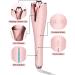 Auto Hair Curler Automatic Curling Wand with 4 Temp Control Curling Iron with 1.1" Large Rotating Ceramic Barrel Fast Heating & Auto Shut Off One Size Pink OneSize Pink - Buy Online on GoSupps.com