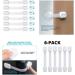 Child Safety Lock Set for Closets & Drawers | 6-Piece Baby Locking Cabinet Kit | No Drill Installation | Strong Adhesive | White - Buy Online on GoSupps.com