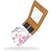 Buy Cherry Blossom & Blue Bird Leather Lipstick Case | Mini Lip Gloss Organizer with Mirror - International Shipping Available - Buy Online on GoSupps.com