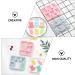 Zerodeko 2pcs Cake Mold Keychain Silicone Molds Ice Cube Candy Muffin Top Pans for Baking Resin Molds Silicone Molds for Candles Candle Molds Rabbits Bunny Chocolate Mold Cartoon Silica Gel 15.9X14.1CM - Buy Online on GoSupps.com