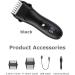 Men's Electric Body Hair Trimmer & Beard Shaver - USB Rechargeable, Waterproof Groomer with LED Display - Buy Online on GoSupps.com