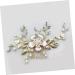 HONMEET 1 PC Comb for Bridal Wedding Hair Clip Hair Comb Bride Headpieces for Wedding Tiara for Bride Wedding Pearl Hair Barrettes Pearl Hair Pin Bridal Headpiece Bride Hair Clip - Buy Online on GoSupps.com