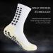 Men's Anti-Slip Grip Soccer Socks - 4 Pairs White | Non-Slip Pads for Football & Basketball - Buy Online on GoSupps.com