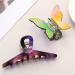 Acrylic Butterfly Hair Claw Clips - Pack of 2 - Green Hair Accessories for Women and Girls - Buy Online on GoSupps.com