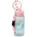 Puckator Shatterproof Drinking Bottle for Kids - 350ml Magical Unicorn with Snap Cap - International Shipping Available - Buy Online on GoSupps.com