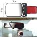 360 Swiveling Baby Car Mirror - Universal Rear Seat Mirror for Safe Baby Travel | 8x6cm - Buy Online on GoSupps.com