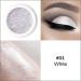 MEICOLY Chameleon Powder Cream Glitter Eyeshadow - Ultra Shimmer Pressed Pigmented Mineral Eye Brightening in White (Silver) - Buy Online on GoSupps.com