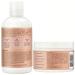 SheaMoisture Coconut & Hibiscus Bundle: Curl & Style Milk 8 Fl Oz + Curl Enhancing Smoothie 12 Oz | Shea Butter Hair Styling Products - Buy Online on GoSupps.com
