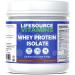 LifeSource Vitamins 1.1 lb - US Dairy Cows Grass Fed Whey Protein Isolate - Double Chocolate Fudge sweetened w/Stevia
