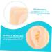 Plafope 1 Pair Soft Silicone Human Ear Earrings for Models - Flexible and Realistic Simulation for Hearing Aid Practice and Teaching - Buy Online on GoSupps.com