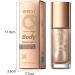 Silver Body Luminizer Shimmer Oil Liquid Highlighter - All In One Makeup for Face & Body Glow - Waterproof & Moisturizing - 1 count - Buy Online on GoSupps.com