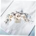 DOITOOL Crystal Headpiece Bridal Headpiece Hair Ornaments for Women Floral Hair Accessories Soap Dispenser Foam Headpiece for Women Womens Hair Accessories Bride Wedding Hair Comb - Buy Online on GoSupps.com