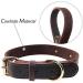 Tagme Personalized Leather Dog Collar - Engraved Name & Phone Number for Small Dogs - 1 Pack (Brown) - Buy Online on GoSupps.com