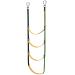 4 Step Boat Rope Ladder Boat Rope Ladder Extension,Assist Boat Folding Ladder,Swim Ladder for Sailboat ,Kayak, Canoeing (4 Steps)