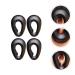 Minkissy Waterproof Silicone Ear Covers - Hair Dye Protector for Salon & Shower (2 Pairs) - Buy Online on GoSupps.com