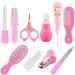 10 PCS Baby Healthcare Grooming Kit - Newborn Care Accessories in Pink - Buy Online on GoSupps.com
