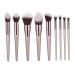 FRCOLOR 18 Pcs Professional Makeup Brush Set - Bamboo Tool Kit for Women | Ideal for Cosmetics Powder and Makeup Artists - Buy Online on GoSupps.com