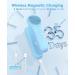 Jack&Rose Sonic Silicone Face Scrubber - Waterproof Electric Facial Cleansing Brush for Sensitive Skin - Inductive Charging Face Exfoliator (Sky Blue) - Buy Online on GoSupps.com