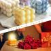 6 Cavity Bubble & 3D Cube Silicone Candle Molds for DIY Craft & Christmas Decoration - Buy Online on GoSupps.com