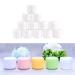 30 Pieces White Sample Container Jars - 50g/50ml Potted Bottles with Colorful Lid for Cream Lotion & Cosmetics - Ideal for Travel & DIY - Buy Online on GoSupps.com