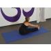 Extra Wide and Extra Long 1/4'' Deluxe Yoga Mat in Blue - YogaAccessories - Buy Online on GoSupps.com
