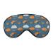 Sleeping Red Panda Pattern Sleep Mask Comfortable Soft Eye Mask with Adjustable Head Strap Blindfold Eyeshade
