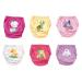 Ozyol trainer pants for droplet training 6 -pack - reusable learning diapers baby underwear to get clean toilet training 110 animals girls