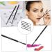 Beavorty 10 pcs makeup brush Makeup Eyeliner Eyeliner Brush Multi-use Brush Creative Brush Flat Brush Eyebrow Brush 16x0.7cmx2pcs Blackx2pcs - Buy Online on GoSupps.com