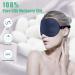 4 Pack Silk Sleep Masks in Black and Blue - Luxury Eye Mask Set - Buy Online on GoSupps.com