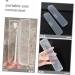 Exceart Transparent Toothbrush Case - Travel Storage Box for Toothbrush & Cutlery | Versatile White Plastic Travel Container - Buy Online on GoSupps.com