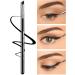 EIGSHOW Eyeliner Brush & Eyeshadow Brush Eyeliner Brush Fine Angled PRO Precision Gel Eye Liner Makeup Brush High-End Small Eyeshadow Smudge Brush for Cat Eye Precise Liner Eye Makeup(E835+E806) Black with E806 - Buy Online on GoSupps.com