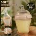 Haakaa Gen.3 Silicone Anti-Colic Baby Bottle with Slow Flow Nipple - 5.4oz/160ml Peach - Buy Online on GoSupps.com
