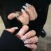 Temperament manicure hand-made nail patch milky white gradient chain finished product can be disassembled and repeated.(S) - Buy Online on GoSupps.com