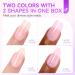 Colored Gel X Nail Tips - 96Pcs Nude Short Length Press on Nails - Almond & Square Shape - Soft Gel-like EC 4 in 1 Mixed X-coat Tips - Nail Extensions - Buy Online on GoSupps.com
